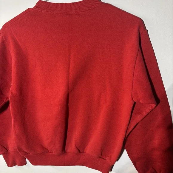 VTG Detroit Red Wings Sweatshirt Youth 10-12 NHL Made in USA 50/50‎ Distressed - Picture 11 of 14